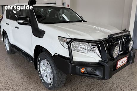 White 2021 Toyota Landcruiser Prado Wagon Gx 7 Seat
