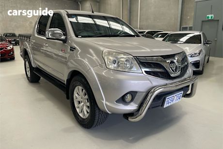 Grey 2015 Foton Tunland Ute Tray 4X4