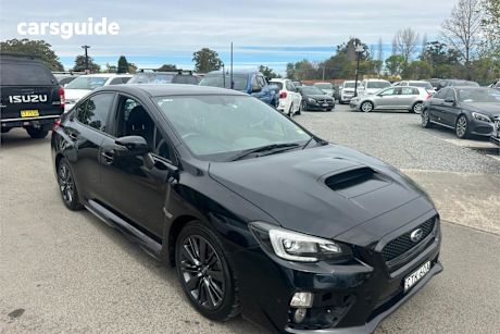 Black 2014 Subaru WRX Sedan PREMIUM 4WD