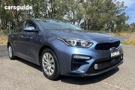 Blue 2019 Kia Cerato Sedan S F