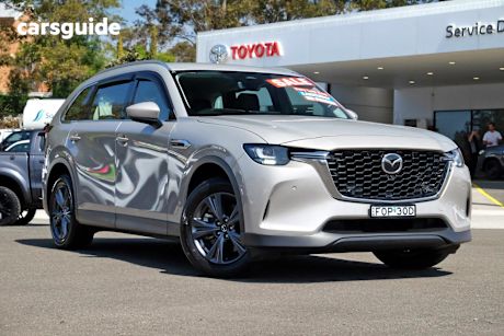 Beige 2025 Mazda CX-80 SUV D50E TOURING 4X4