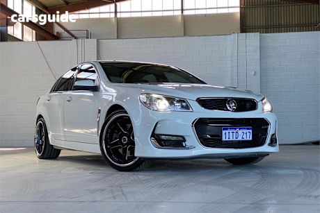 White 2017 Holden Commodore Sedan Ss