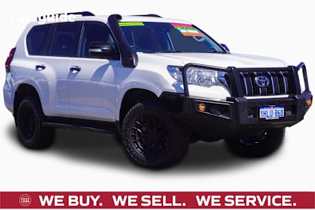 White 2021 Toyota Landcruiser Prado SUV GX 4X4