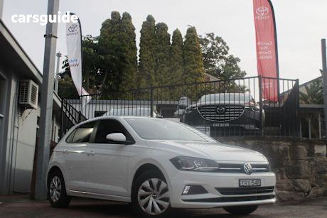 White 2021 Volkswagen Polo Hatch 70TSI TRENDLINE F