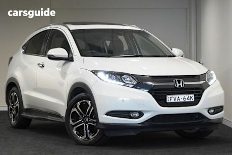 White 2016 Honda HR-V Wagon Vti-L (Adas)