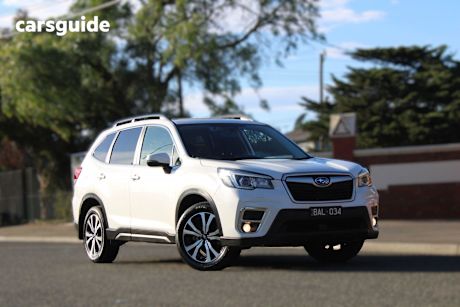 White 2019 Subaru Forester Wagon 2.5I Premium (Awd)