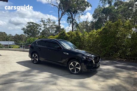 Black 2023 Mazda CX-60 Wagon P50E Azami Phev