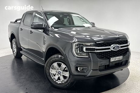 Grey 2023 Ford Ranger Ute Tray XLT 4X4