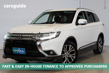 White 2018 Mitsubishi Outlander Wagon Ls 7 Seat (2Wd)