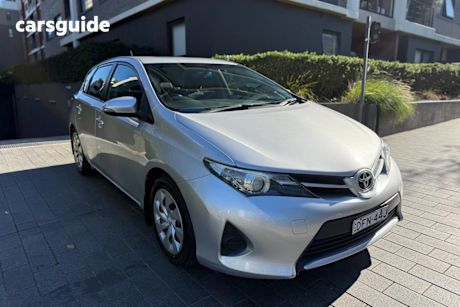 Silver 2014 Toyota Corolla Hatchback Ascent