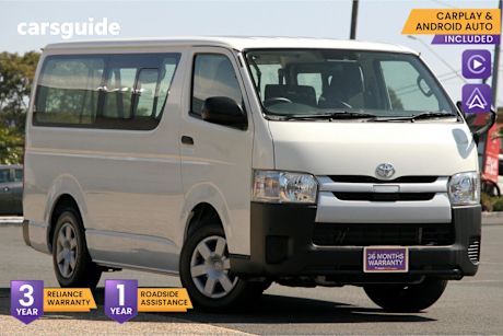 White 2018 Toyota HiAce Commercial DX (CAMPER KIT)