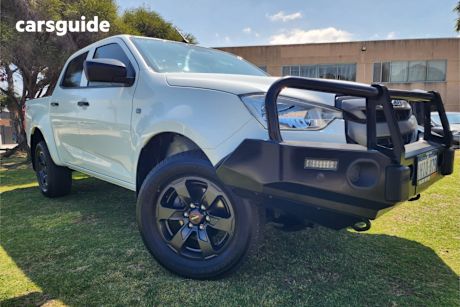 White 2021 Isuzu D-MAX Crew Cab Utility Sx (4X4)
