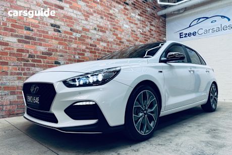 White 2022 Hyundai I30 Hatchback N Line Premium