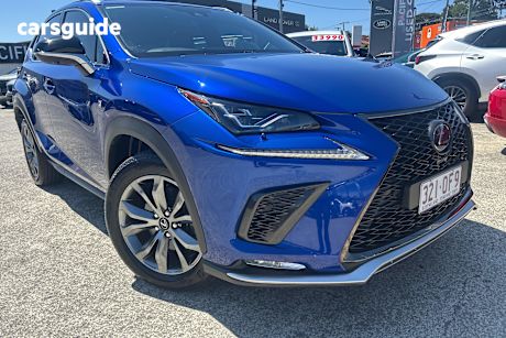 Blue 2020 Lexus NX SUV NX300 SPORTS LUXURY 4X4