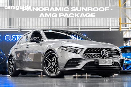 Grey 2020 Mercedes-Benz A-CLASS Hatch A250 4WD