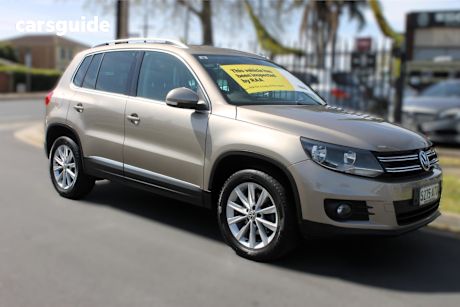 Bronze 2012 Volkswagen Tiguan SUV 155TSI 4WD