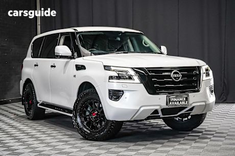 White 2022 Nissan Patrol Wagon Ti (4X4)