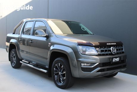 Grey 2021 Volkswagen Amarok Ute Tray TDI580 HIGHLINE 4X4