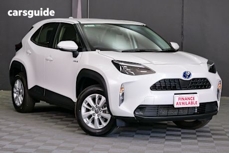 White 2023 Toyota Yaris Cross Wagon Gx Hybrid