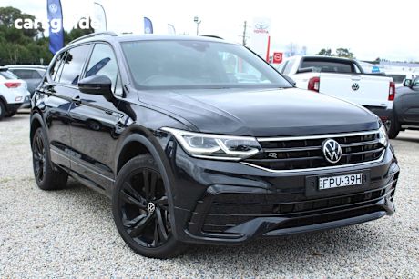 Black 2022 Volkswagen Tiguan SUV 162TSI MONOCHROME ALLSPACE 4WD
