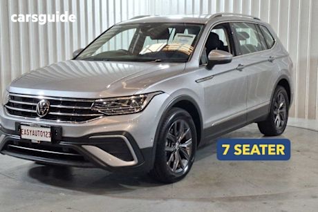 Silver 2023 Volkswagen Tiguan Wagon Allspace 110Tsi Life