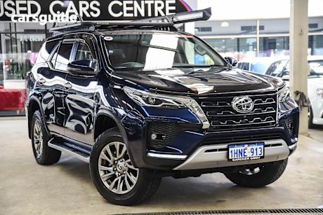 Blue 2022 Toyota Fortuner SUV CRUSADE 4X4