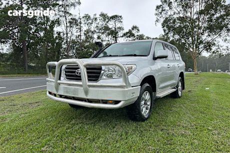 Silver 2007 Toyota Landcruiser Wagon Gxl (4X4)