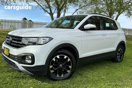 White 2023 Volkswagen T-Cross Wagon 85Tfsi Life
