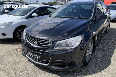 Black 2014 Holden Commodore Sedan SV6