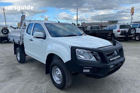 White 2020 Isuzu D-MAX Ute Tray SX HIGH RIDE R