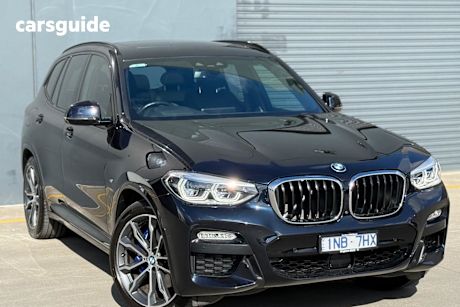 Black 2019 BMW X3 SUV XDRIVE30I 4X4