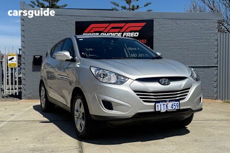 Silver 2011 Hyundai IX35 SUV ACTIVE F