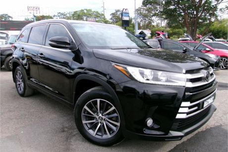 Black 2019 Toyota Kluger Wagon Gxl (4X4)
