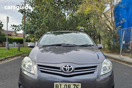 Grey 2010 Toyota Corolla Hatchback Ascent