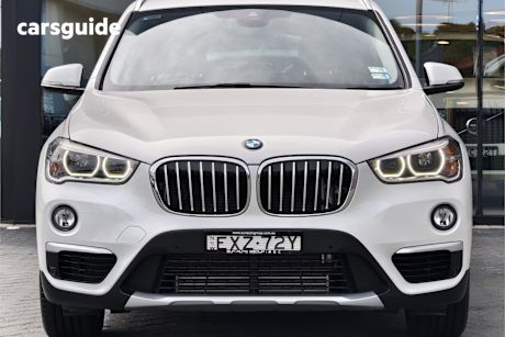 White 2019 BMW X1 Wagon Sdrive 18I