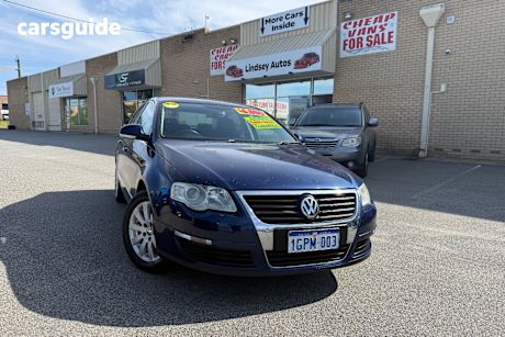 Blue 2007 Volkswagen Passat Sedan 2.0 Tdi