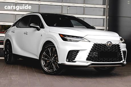 White 2025 Lexus RX SUV RX350 F SPORT 4X4