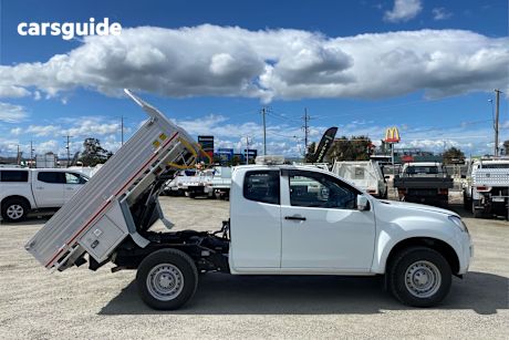 White 2015 Isuzu D-MAX Ute Tray SX HIGH RIDE R