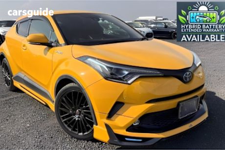 Yellow 2018 Toyota C-HR SUV G VARIANT