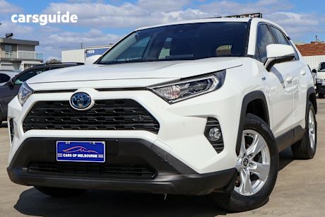 White 2020 Toyota RAV4 SUV GX F