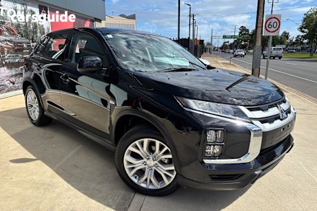 Black 2024 Mitsubishi ASX SUV ES F