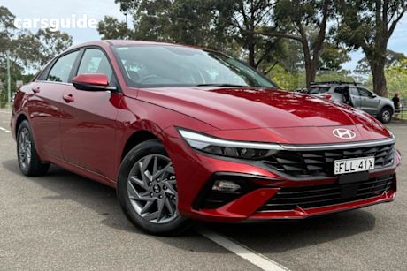 Red 2024 Hyundai I30 Sedan ELITE F
