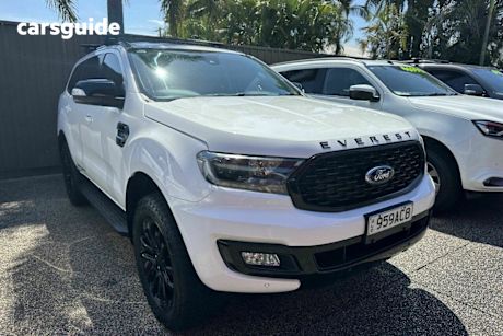 White 2020 Ford Everest Wagon Sport (4Wd 7 Seat)