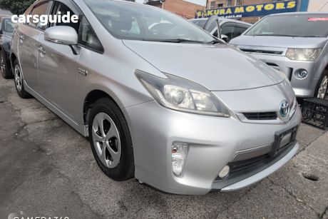 Silver 2012 Toyota Prius Hatchback (Phev)