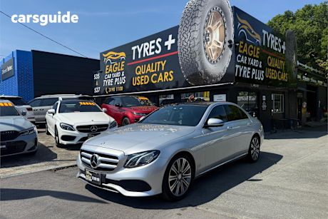 Silver 2016 Mercedes-Benz E200 Sedan