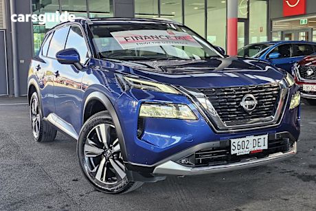 Blue 2023 Nissan X-Trail SUV TI 4X4
