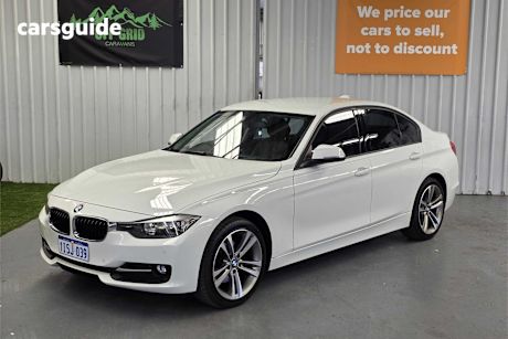White 2013 BMW 320D Sedan