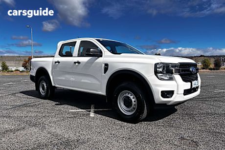 White 2023 Ford Ranger Ute Tray XL 4X4