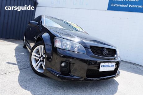 Black 2010 Holden Commodore Sedan Ss