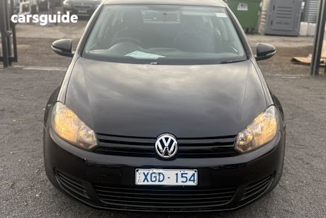 Black 2009 Volkswagen Golf Hatchback 90 Tsi Trendline